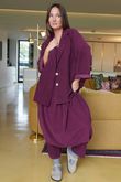 Cooper Needlecord Blazer Beetroot  /14 =